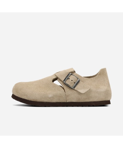 BIRKENSTOCK(ビルケンシュトック)の「BIRKENSTOCK LONDON SUEDE LEATHER -NARROW- / ビルケンシュトック ロンドン スエードレザー ナローフィット(スニーカー・レディース・ベージュ・36/37/38/39/35)」の4枚目の写真