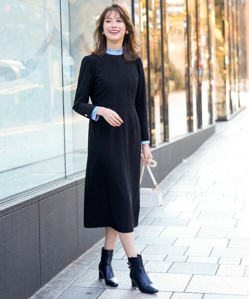 ワンピース ティアードロングワンピース（ワンピース）｜axes femme POETIQUE