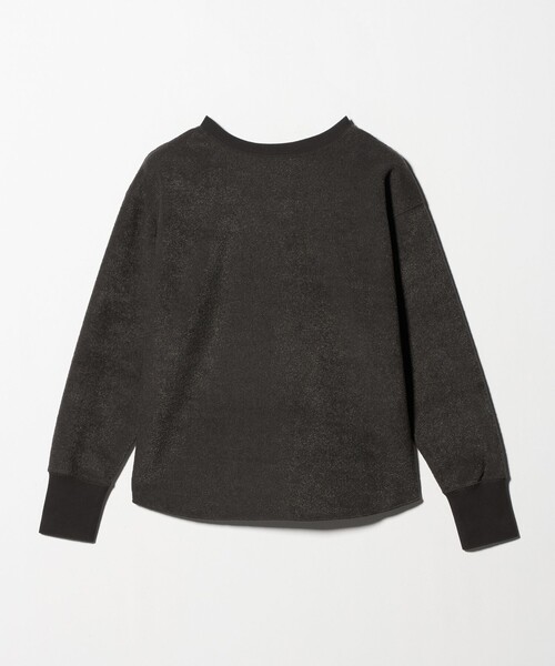 CITEN(シテン)の「<CITEN>裏起毛2WAYヘンリートップ(Tシャツ/カットソー・レディース・ダークグレー/イエロー/オフホワイト・FREE)」の14枚目の写真