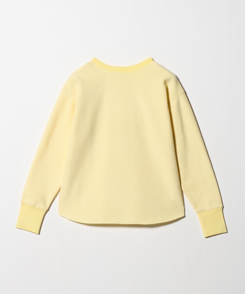 CITEN(シテン)の「<CITEN>裏起毛2WAYヘンリートップ(Tシャツ/カットソー・レディース・ダークグレー/イエロー/オフホワイト・FREE)」の22枚目の写真