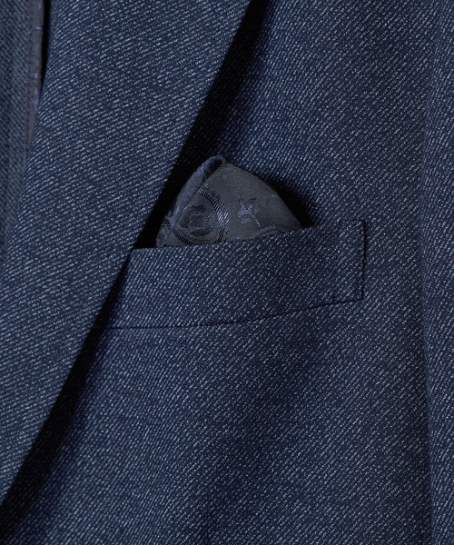 MEN'S BIGI（メンズビギ）の「【ACTIVE TAILOR/アクティブテイラー】ハイゲージツイル ジャージジャケット＜防シワ性＞＜ストレッチ＞（テーラードジャケット・メンズ・ブラック/ネイビー・01/02/03/04）」の8枚目の写真