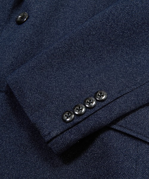 MEN'S BIGI（メンズビギ）の「【ACTIVE TAILOR/アクティブテイラー】ハイゲージツイル ジャージジャケット＜防シワ性＞＜ストレッチ＞（テーラードジャケット・メンズ・ブラック/ネイビー・01/02/03/04）」の13枚目の写真