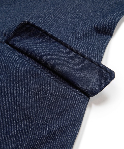 MEN'S BIGI（メンズビギ）の「【ACTIVE TAILOR/アクティブテイラー】ハイゲージツイル ジャージジャケット＜防シワ性＞＜ストレッチ＞（テーラードジャケット・メンズ・ブラック/ネイビー・01/02/03/04）」の12枚目の写真