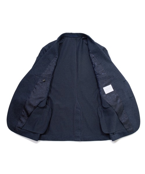 MEN'S BIGI（メンズビギ）の「【ACTIVE TAILOR/アクティブテイラー】ハイゲージツイル ジャージジャケット＜防シワ性＞＜ストレッチ＞（テーラードジャケット・メンズ・ブラック/ネイビー・01/02/03/04）」の14枚目の写真