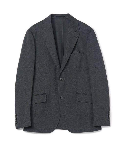 MEN'S BIGI(メンズビギ)の「【ACTIVE TAILOR/アクティブテイラー】ハイゲージツイル ジャージジャケット<防シワ性><ストレッチ>(テーラードジャケット・メンズ・ブラック/ネイビー・01/02/03/04)」の4枚目の写真