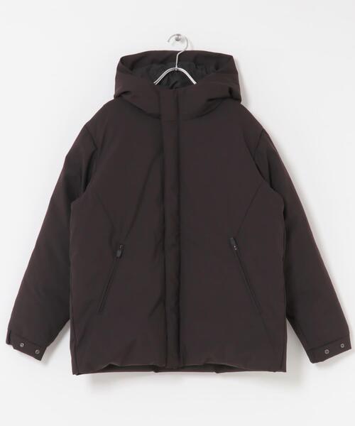 URBAN RESEARCH DOORS（アーバンリサーチドアーズ）の「ウールブレンドラミネートダウンパーカー（ダウンジャケット/コート・メンズ・チャコールグレー/ブラウン/ブラック・MEDIUM/LARGE）」の11枚目の写真