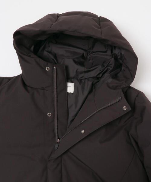 URBAN RESEARCH DOORS（アーバンリサーチドアーズ）の「ウールブレンドラミネートダウンパーカー（ダウンジャケット/コート・メンズ・チャコールグレー/ブラウン/ブラック・MEDIUM/LARGE）」の12枚目の写真