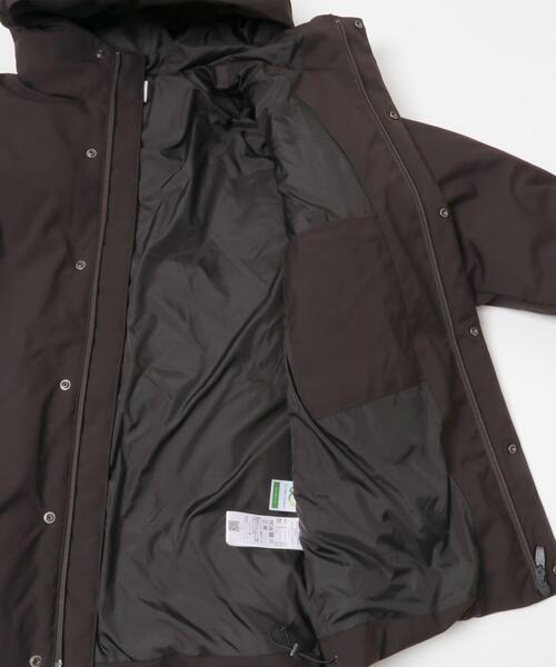 URBAN RESEARCH DOORS（アーバンリサーチドアーズ）の「ウールブレンドラミネートダウンパーカー（ダウンジャケット/コート・メンズ・チャコールグレー/ブラウン/ブラック・MEDIUM/LARGE）」の15枚目の写真