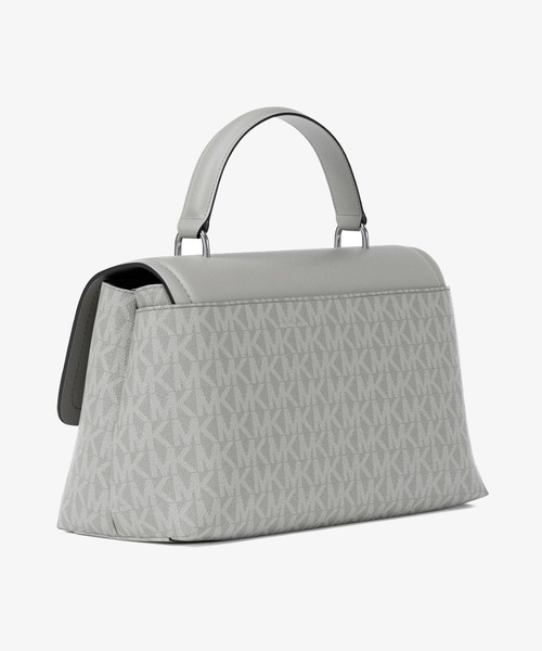 MICHAEL KORS(マイケルコース)の「TRIBECA サッチェル エクストラスモール - MKシグネチャー(ハンドバッグ・レディース・グレー系・FREE)」の5枚目の写真
