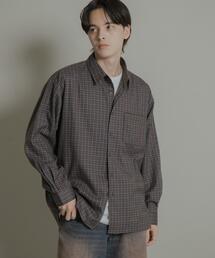 SENSE OF PLACE by URBAN RESEARCH | ニュアンスチェックロングスリーブネルシャツ(シャツ/ブラウス)