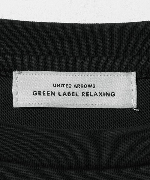 green label relaxing(グリーンレーベルリラクシング)の「【WEB限定】<at ease>ドッキング フリル プルオーバー カットソー(Tシャツ/カットソー・レディース・ホワイト/ブラック・FREE)」の4枚目の写真