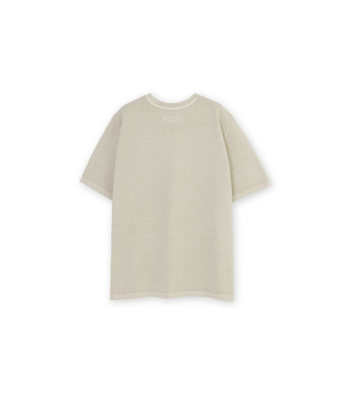 BROWNYARD(ブラウンヤード)の「ウォッシュドウエストカットTシャツ、ベージュ(Tシャツ/カットソー・メンズ・その他・4/6/3/5)」の2枚目の写真