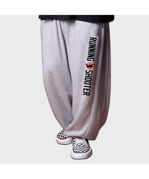 RESPECT（リスペクト）の「running shooter sweat pants (grey)（スウェットパンツ・メンズ・その他・MEDIUM/LARGE）」の4枚目の写真