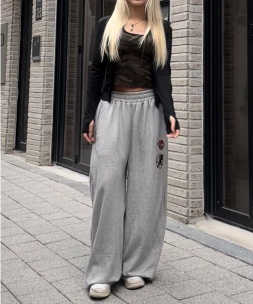RESPECT（リスペクト）の「running shooter sweat pants (grey)（スウェットパンツ・メンズ・その他・MEDIUM/LARGE）」の15枚目の写真