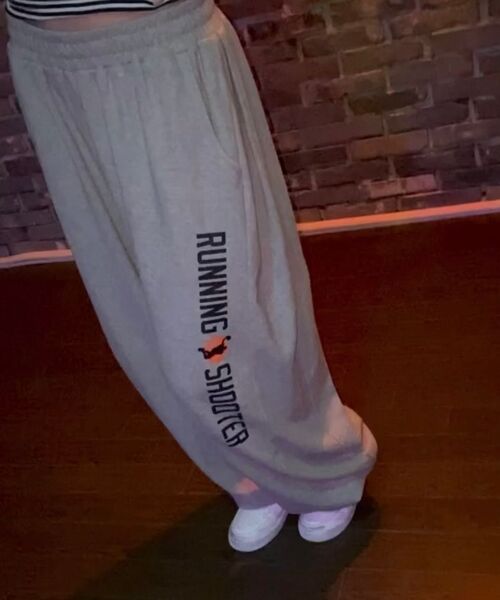 RESPECT（リスペクト）の「running shooter sweat pants (grey)（スウェットパンツ・メンズ・その他・MEDIUM/LARGE）」の17枚目の写真