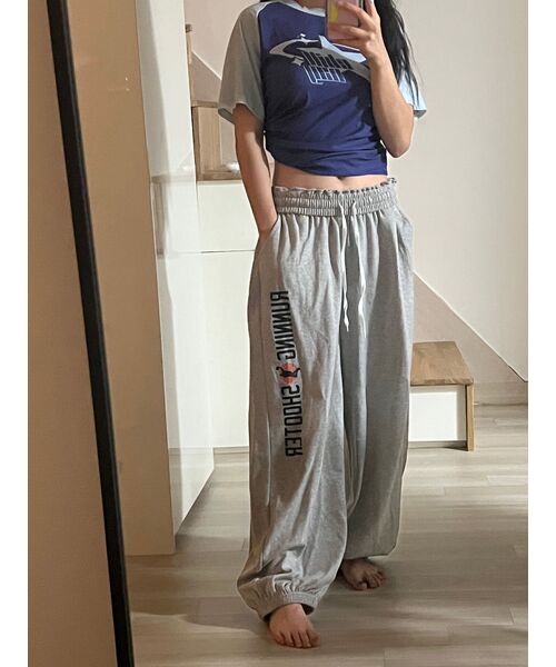 RESPECT（リスペクト）の「running shooter sweat pants (grey)（スウェットパンツ・メンズ・その他・MEDIUM/LARGE）」の19枚目の写真