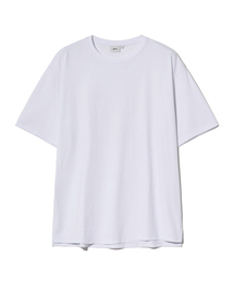 [PREMIUM COTTON] ジャーナリストコットン半袖Tシャツ ホワイト