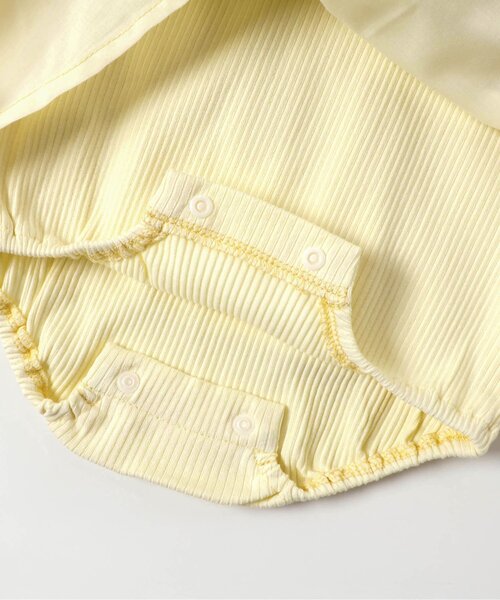 apres les cours（アプレレクール）の「花柄ボリュームチュールカバーオール（ロンパース・キッズ・イエロー/ピンク・70/80）」の15枚目の写真