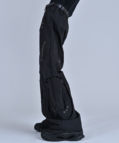 ADRER(アドラー)の「Nylon Tech Super 3D Baggy Pants / ナイロンテック・スーパー3D・バギーパンツ(その他パンツ・メンズ・ブラック・L/M/S/XS)」の5枚目の写真