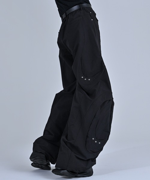 ADRER(アドラー)の「Nylon Tech Super 3D Baggy Pants / ナイロンテック・スーパー3D・バギーパンツ(その他パンツ・メンズ・ブラック・L/M/S/XS)」の7枚目の写真