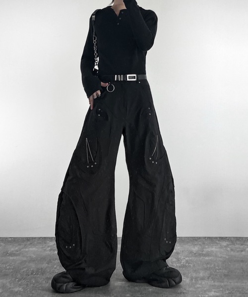 ADRER(アドラー)の「Nylon Tech Super 3D Baggy Pants / ナイロンテック・スーパー3D・バギーパンツ(その他パンツ・メンズ・ブラック・L/M/S/XS)」の12枚目の写真