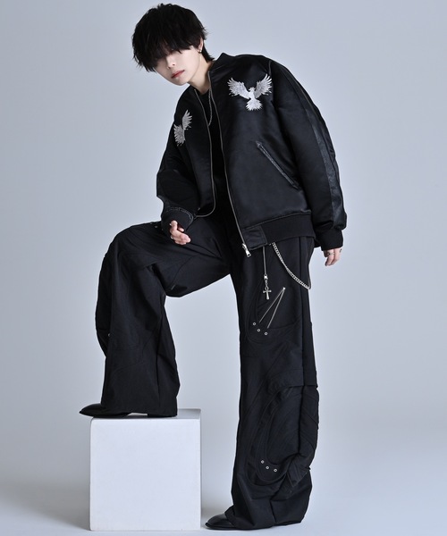 ADRER(アドラー)の「Nylon Tech Super 3D Baggy Pants / ナイロンテック・スーパー3D・バギーパンツ(その他パンツ・メンズ・ブラック・L/M/S/XS)」の11枚目の写真
