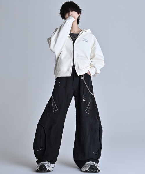 ADRER(アドラー)の「Nylon Tech Super 3D Baggy Pants / ナイロンテック・スーパー3D・バギーパンツ(その他パンツ・メンズ・ブラック・L/M/S/XS)」の10枚目の写真