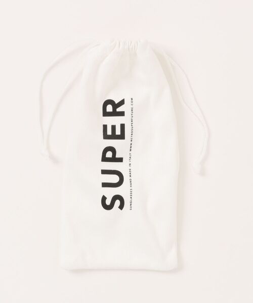SUPER BY RETROSUPERFUTURE(スーパー バイ レトロスーパーフューチャー)の「【SUPER】CLASSIC(メガネ・メンズ・ブラック/ブラック系その他・FREE)」の5枚目の写真