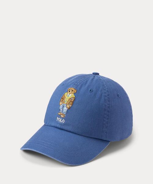 Polo Ralph Lauren ポロベア ツイル ボール キャップ Polo ベア ツイル ボール キャップ（キャップ）｜POLO RALPH LAUREN