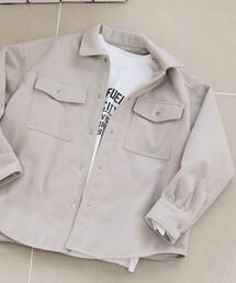 coen（コーエン）の「メルトン中綿CPOジャケット（ブルゾン）」