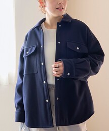 coen（コーエン）の「メルトン中綿CPOジャケット（ブルゾン）」