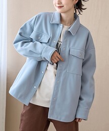 coen（コーエン）の「メルトン中綿CPOジャケット（ブルゾン）」