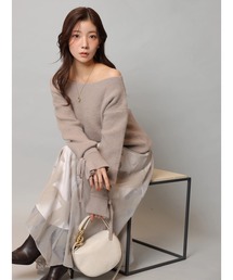 Apuweiser-riche｜アプワイザー・リッシェのニット/セーター（ブラウン