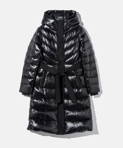 Mackage（マッカージュ）の「MACKAGE CORALIA Hooded Light Down Coat マッカージュ コラリア フーデット ライト ダウンコート（ダウンジャケット/コート・レディース・ブラック・MEDIUM/SMALL/X-SMALL）」の6枚目の写真