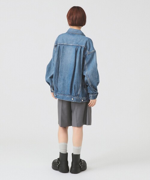 RED CARD TOKYO（レッドカード）の「RED CARD TOKYO / Lexington（デニムジャケット・レディース・ブルー・0）」の4枚目の写真