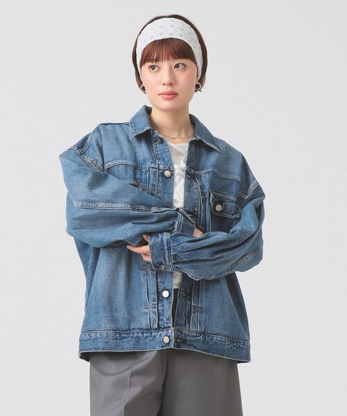 RED CARD TOKYO（レッドカード）の「RED CARD TOKYO / Lexington（デニムジャケット・レディース・ブルー・0）」の5枚目の写真