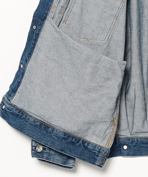 RED CARD TOKYO（レッドカード）の「RED CARD TOKYO / Lexington（デニムジャケット・レディース・ブルー・0）」の9枚目の写真