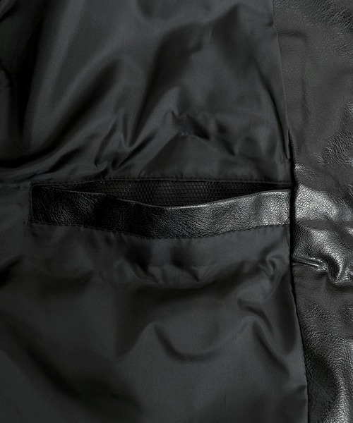 CALIFORNIA OUTFITTERS(カリフォルニア アウトフィッターズ)の「12A12-SZ フラップポケット PUレザー ジャケット(その他アウター・メンズ・ブラック・XL/L/M)」の6枚目の写真
