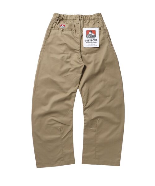 BEN DAVIS(ベンデイビス)の「【BEN DAVIS(ベンデイビス)】CURVE BUGGY WORK PANTS / パンツ ボトムス カーブ タック ワンポイント ツイル(その他パンツ・メンズ・ブラック/ベージュ・SMALL/MEDIUM/LARGE/X-LARGE)」の18枚目の写真