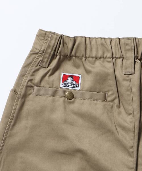 BEN DAVIS(ベンデイビス)の「【BEN DAVIS(ベンデイビス)】CURVE BUGGY WORK PANTS / パンツ ボトムス カーブ タック ワンポイント ツイル(その他パンツ・メンズ・ブラック/ベージュ・SMALL/MEDIUM/LARGE/X-LARGE)」の21枚目の写真
