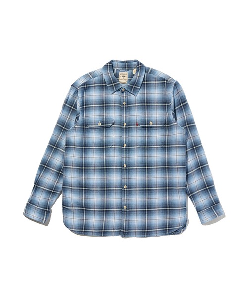 Levi's(リーバイス)の「Levi's/リーバイス ジャクソン ワーカー オーバーシャツ(シャツ/ブラウス・メンズ・ブルー・XL/L/M/S)」の2枚目の写真