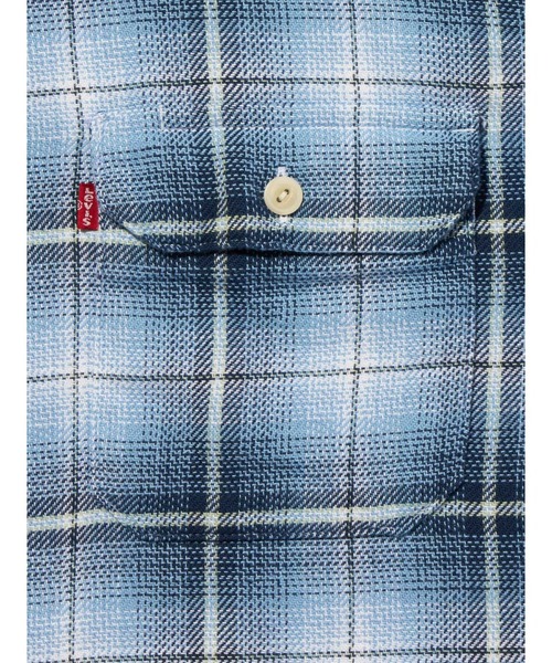 Levi's(リーバイス)の「Levi's/リーバイス ジャクソン ワーカー オーバーシャツ(シャツ/ブラウス・メンズ・ブルー・XL/L/M/S)」の7枚目の写真