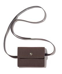 ROIDESROIS（ロワデロワ）の「ミニポケットベルトバッグ (ブラウン)（ボディバッグ/ウエストポーチ）」