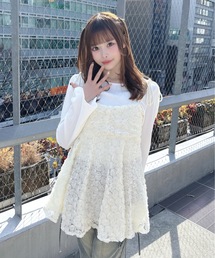 フラワーチュールチュニック