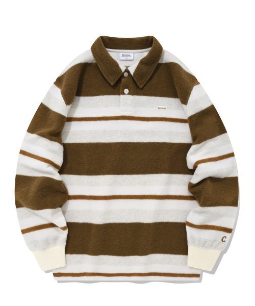 Страйп-кардиган Knit Brown