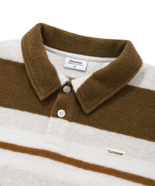 COVERNAT(カバーナット)の「ストライプカラー ニット ブラウン(ニット/セーター・レディース・その他・L/S)」の3枚目の写真