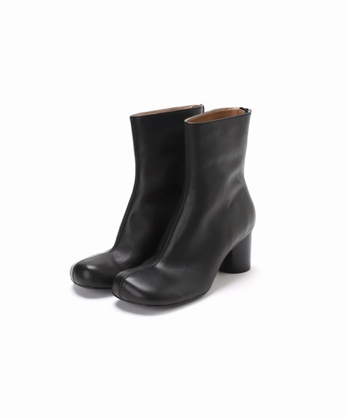 SLOBE IENA（スローブイエナ）の「《追加4》SLOBE スクエアトゥショートブーツ（ブーツ・レディース・ブラック・23cm/23.5cm/24cm/24.5cm/25cm）」の20枚目の写真