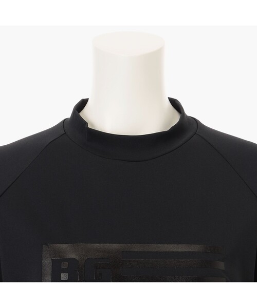 BRIEFING(ブリーフィング)の「【BRIEFING GOLF/ブリーフィングゴルフ】WOMEN’S BG FLAG HIGHNECK (リラックスフィット)(Tシャツ/カットソー・レディース・ホワイト/ブラック/グレー・S/M)」の6枚目の写真