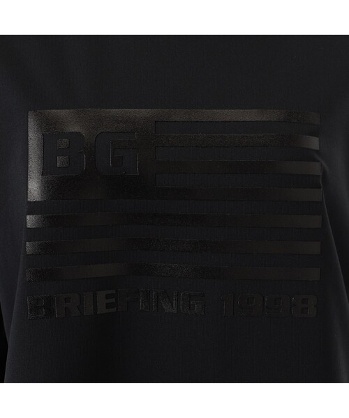 BRIEFING(ブリーフィング)の「【BRIEFING GOLF/ブリーフィングゴルフ】WOMEN’S BG FLAG HIGHNECK (リラックスフィット)(Tシャツ/カットソー・レディース・ホワイト/ブラック/グレー・S/M)」の7枚目の写真