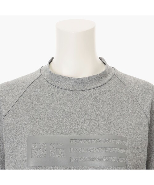 BRIEFING(ブリーフィング)の「【BRIEFING GOLF/ブリーフィングゴルフ】WOMEN’S BG FLAG HIGHNECK (リラックスフィット)(Tシャツ/カットソー・レディース・ホワイト/ブラック/グレー・S/M)」の13枚目の写真